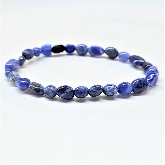 Sodalite Tumbled Beaded Bracelets