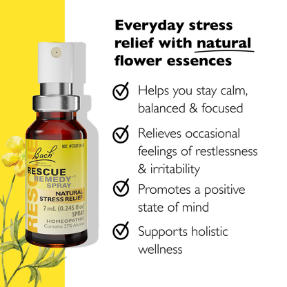 Bach Rescue Remedy Natural Stress Relief Spray