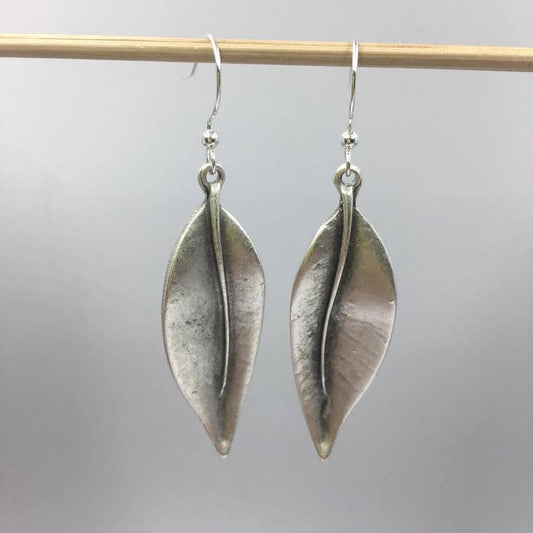 Anatolian Olive Leaf Earrings
