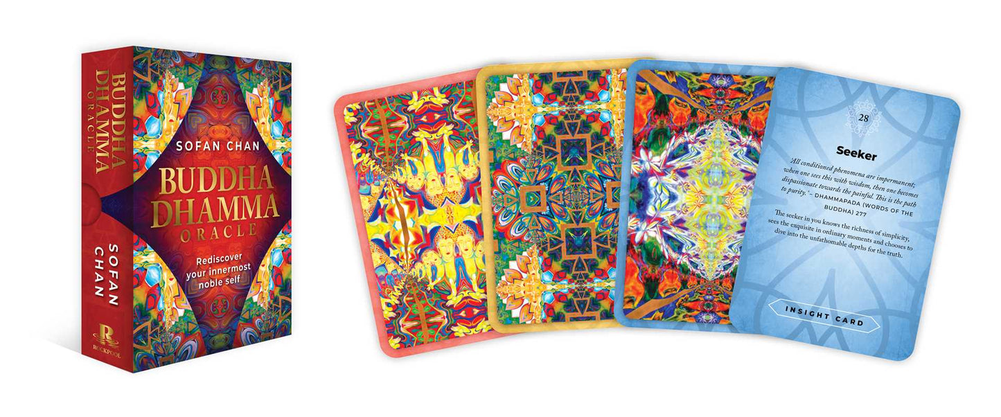 Buddha Dhamma Oracle by Sofan  Chan: Flashcards; 96 pages / English