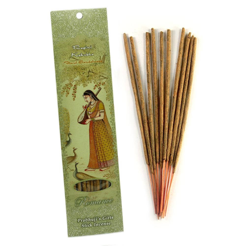 Incense Sticks Ragini Kakubha - Floral Sandalwood - Ecstasy