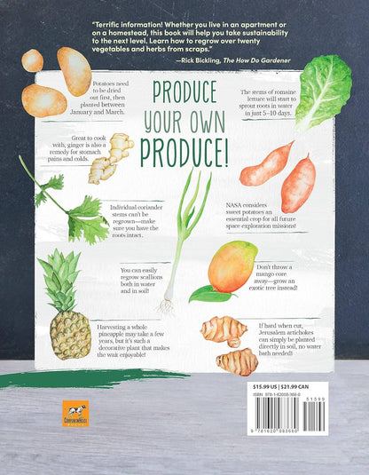 Regrow Your Veggies - Growing from Roots, Cuttings & Scraps