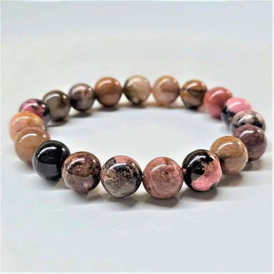 Rhodonite Beaded Bracelets 10mm