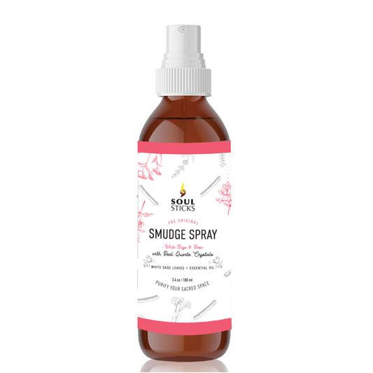 Soul Sticks - White Sage & Rose Smudge Spray