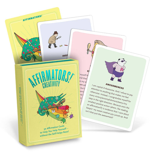 Affirmators!® Creativity: 50 Affirmation Cards Deck
