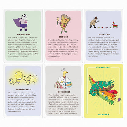 Affirmators!® Creativity: 50 Affirmation Cards Deck