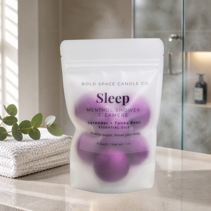 Sleep Shower Steamers – Calming Aromatherapy for Bedtime 6pk