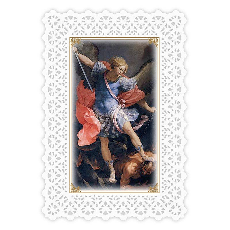 St Michael Prayer Card