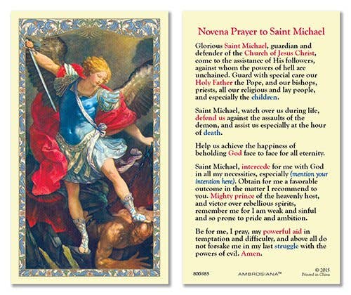 St. Michael Novena Prayer