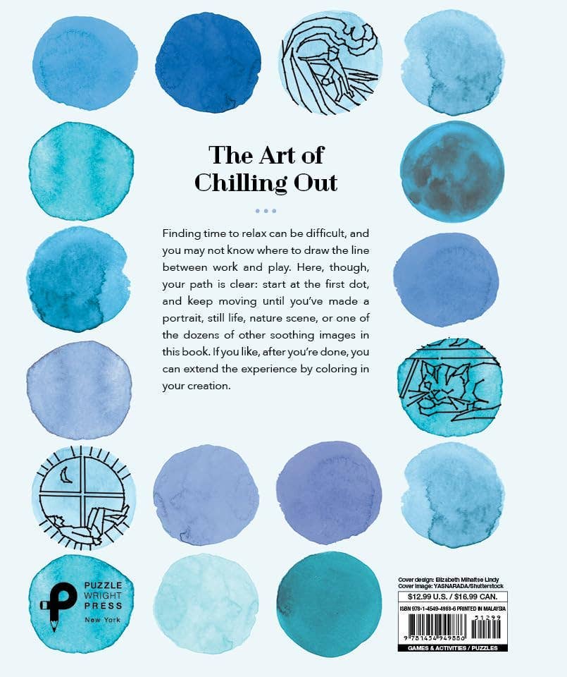 Connect with Calm: Dot-to-Dot Puzzles for Relaxation: Spiral Bound