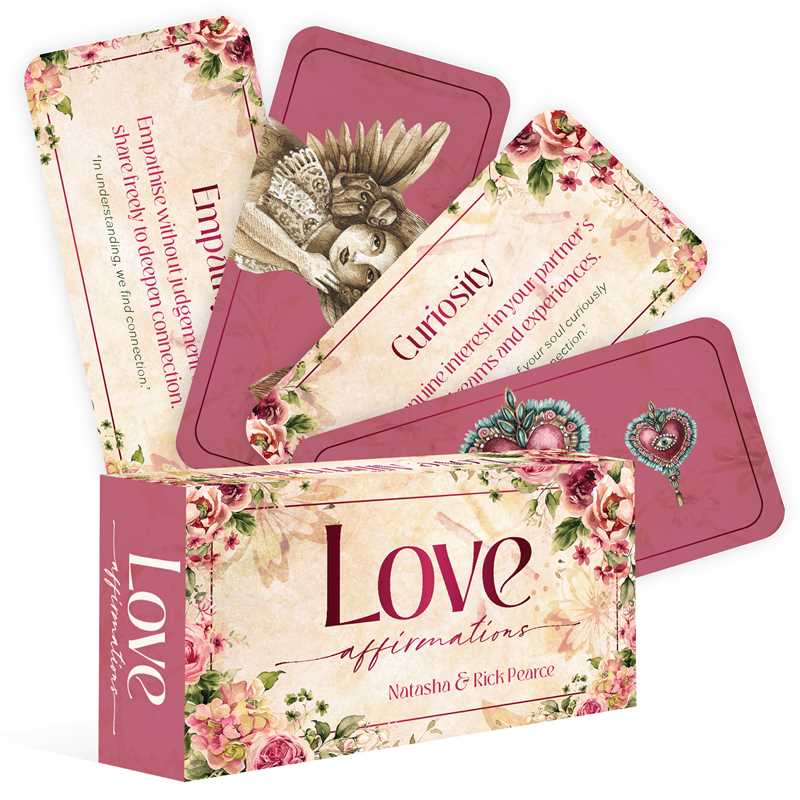 Love Affirmations by Natasha Pearce: Flashcards; 40 pages / English