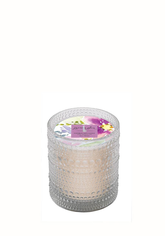 Jasmine Plum Soy Candle
