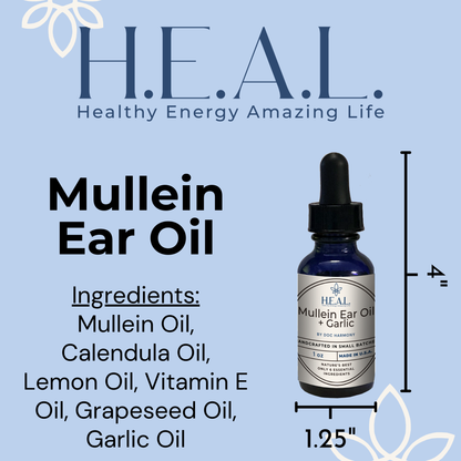 Mullein Oil - 1oz: Harmony's Mullein Oil
