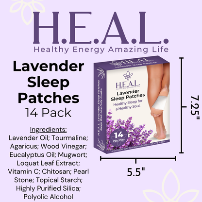 Bodytox Lavender Sleep Patches: 2-Pack