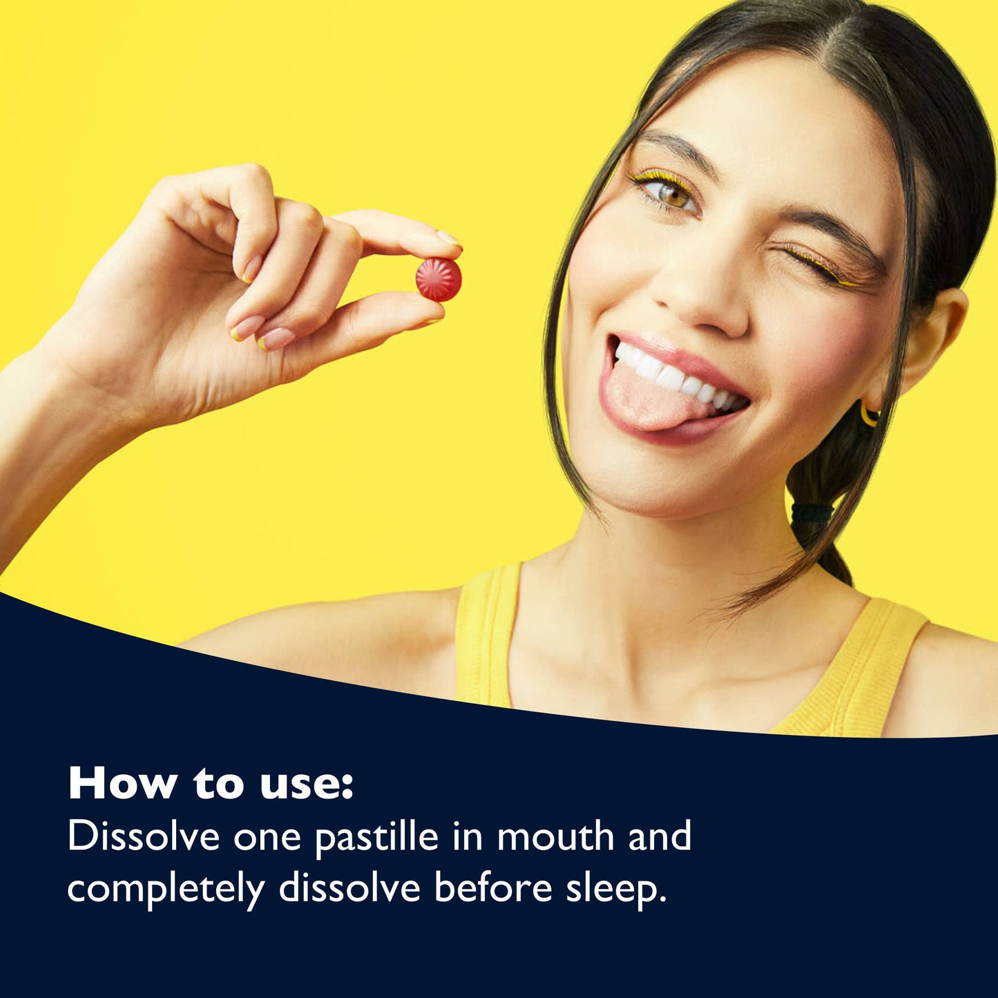 RESCUE Bach Sleep PASTILLES, Black Currant Flavor, Sleep Aid