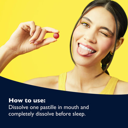 RESCUE Bach Sleep PASTILLES, Black Currant Flavor, Sleep Aid