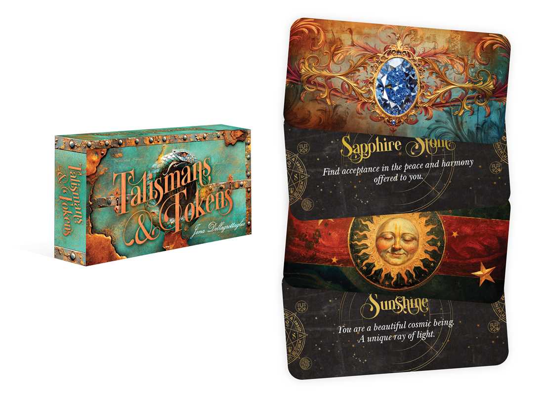 Talismans & Tokens by Jena Dellagrottaglia: Flashcards; 40 pages / English