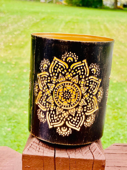 Mandala Candle Lantern