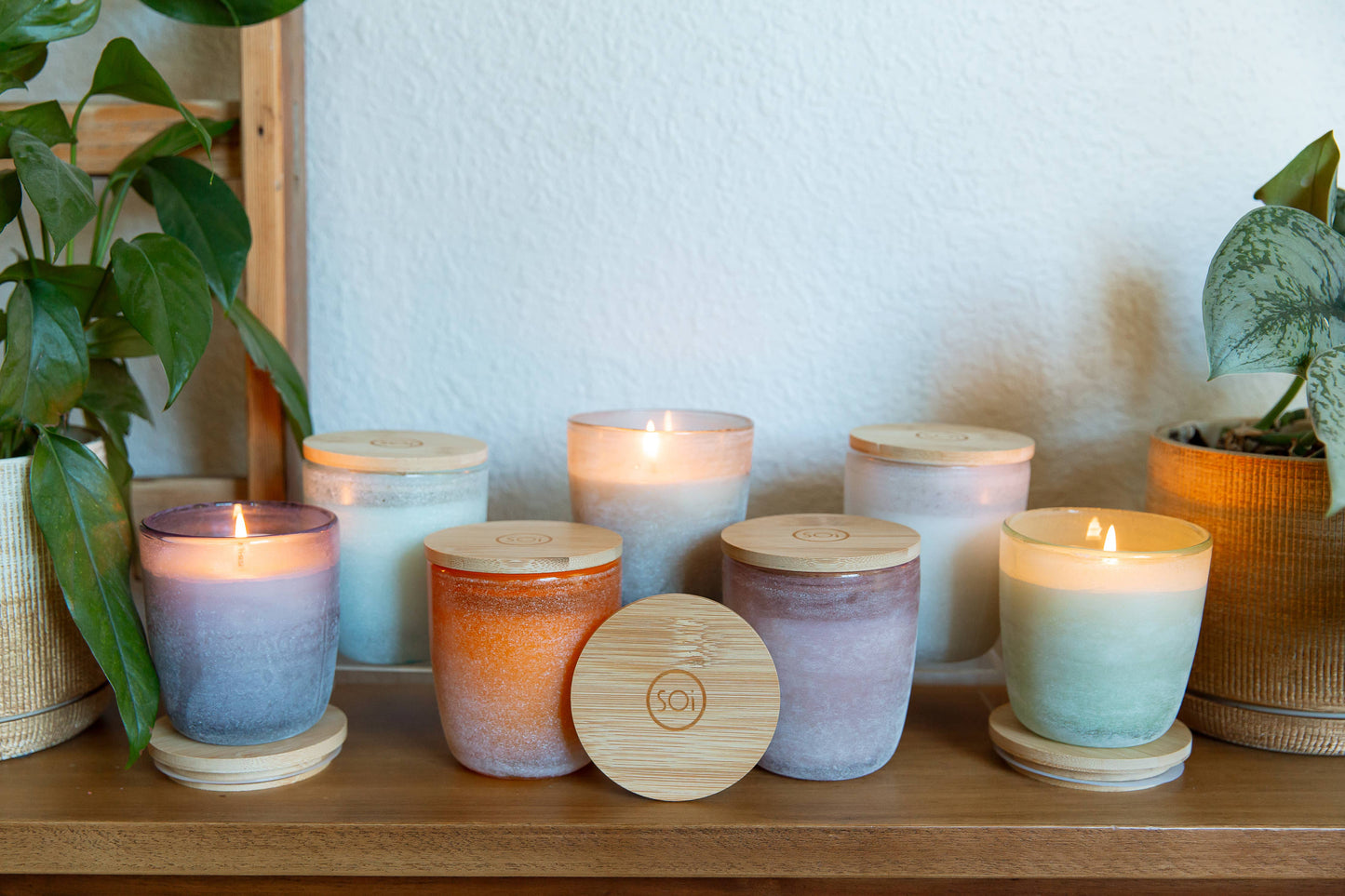 BLUE JASMINE 13oz Candles Sea Glass Collection