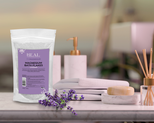 ŐSIMAGNESIUM Bath Flakes with Lavender Essential Oil