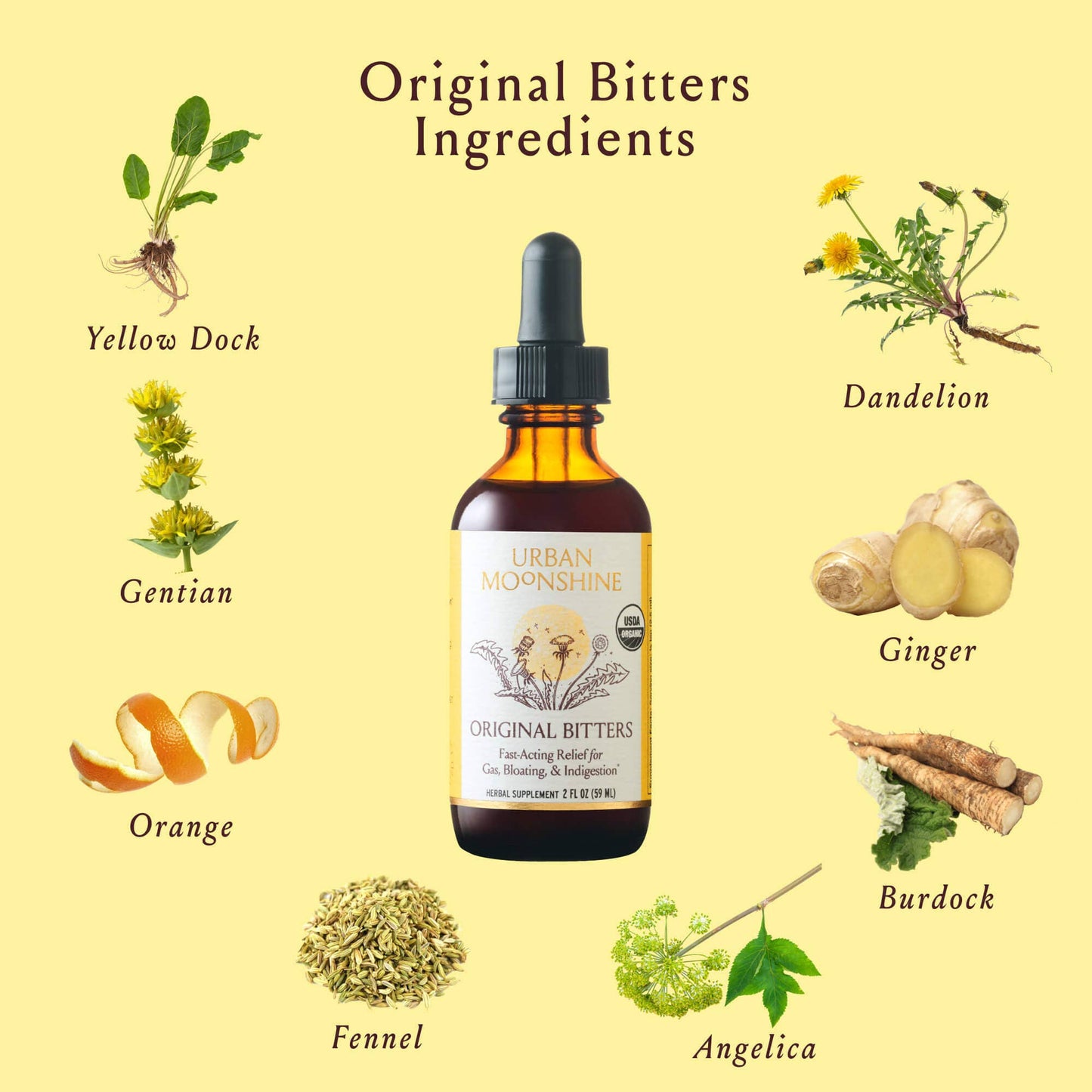 Original Bitters: 2 fl oz