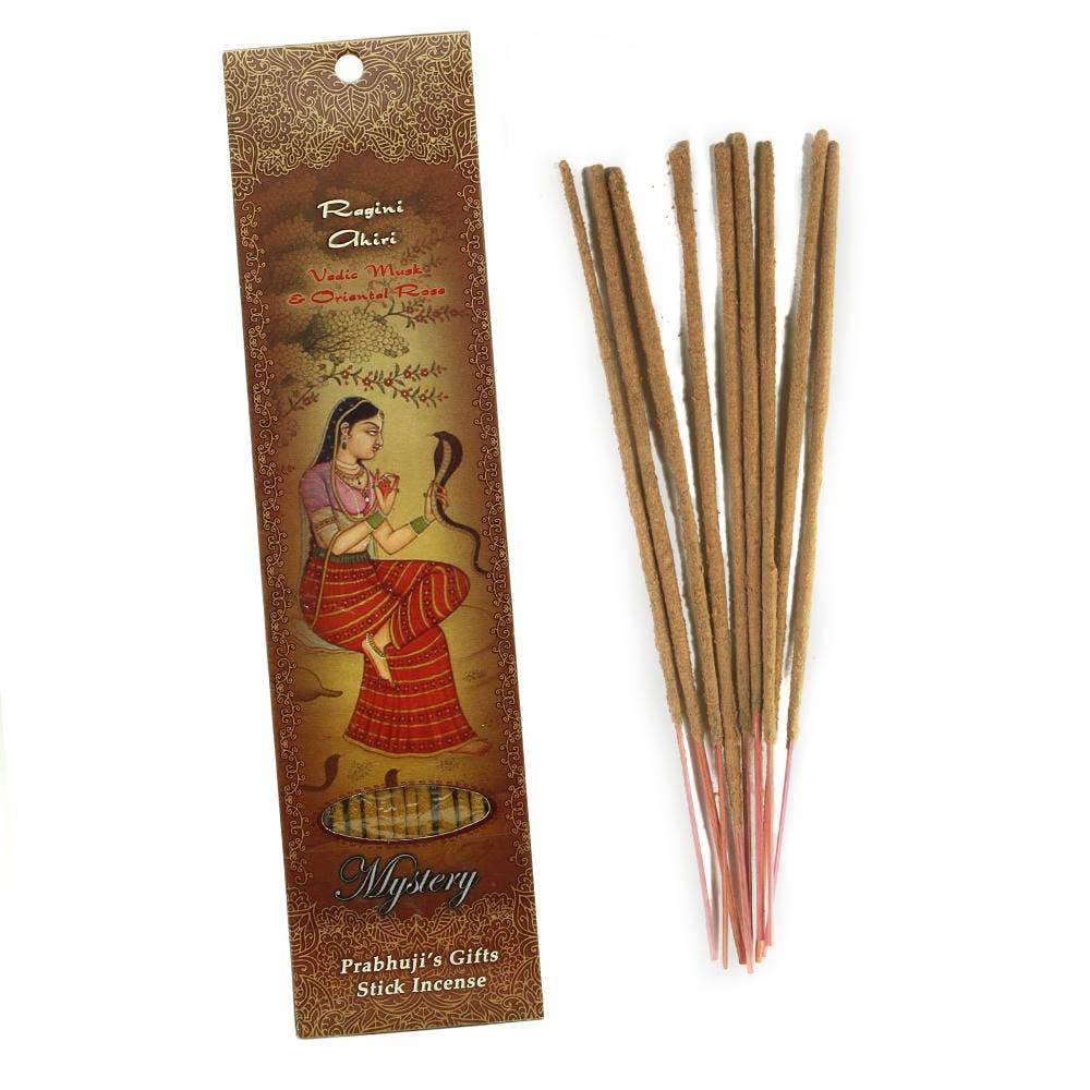 Incense Sticks Ragini Ahiri - Vedic Musk, Oriental Rose - Prayfulness
