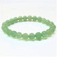 Green Aventurine Beaded Bracelets 8mm