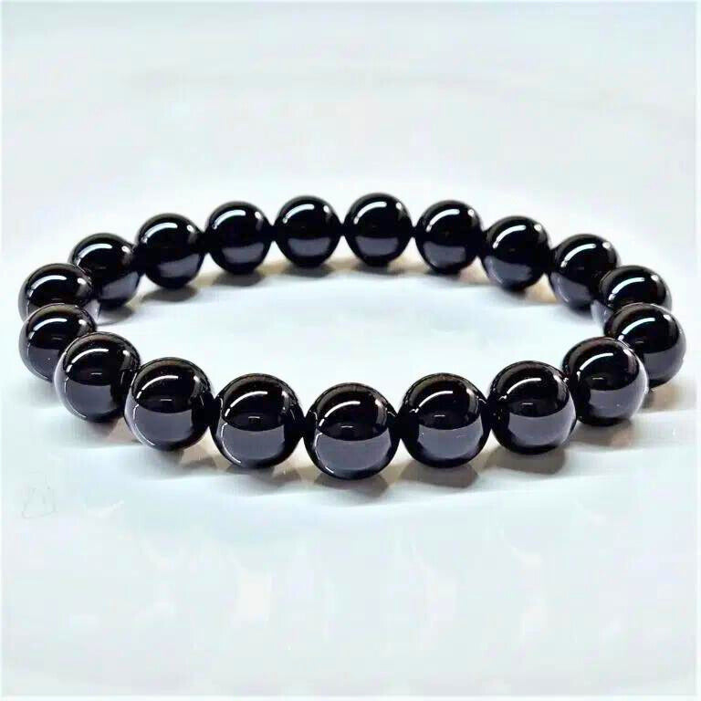Black Onyx Beaded Bracelets 10mm