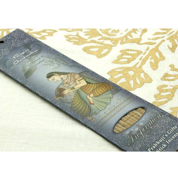 Incense Sticks Ragini Gaudmalhar - Jasmine, Pandanus, Camphor - Inspiration