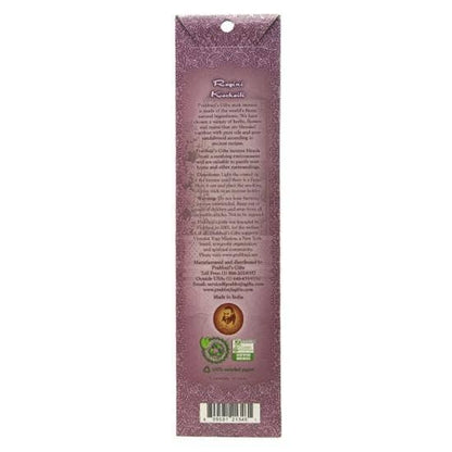 Incense Sticks Ragini Kachaili - Musk, Vanilla, Bergamot - Transcendence