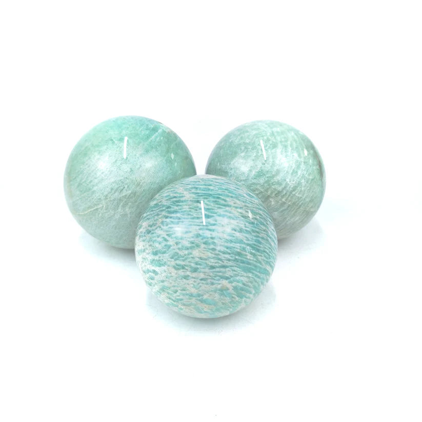 Amazonite Spheres - 1 Kilo