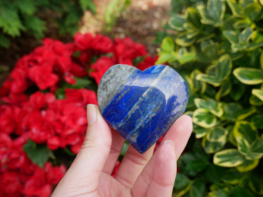 Lapis Lazuli Hearts Large