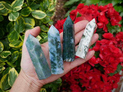 Moss Agate Towers