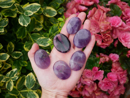 Amethyst Worry Stones