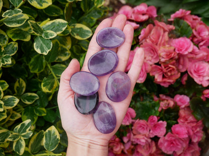 Amethyst Worry Stones