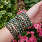 African Turquoise Beaded Bracelets 8mm