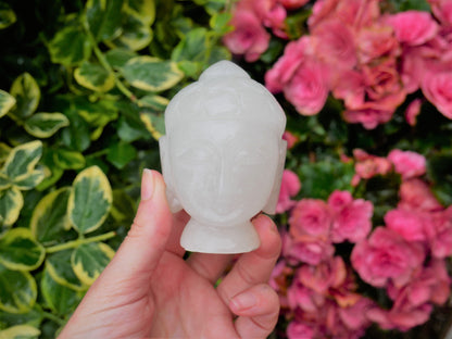 Quartz Buddha Head