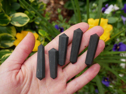 Shungite Double Terminated RAW Points