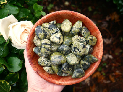 Serpentine Tumbled Stones