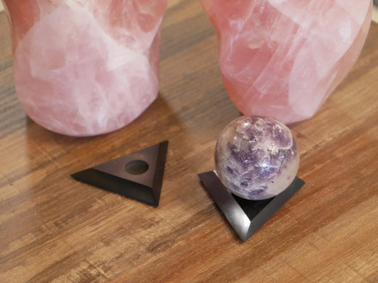 Shungite Sphere Stand