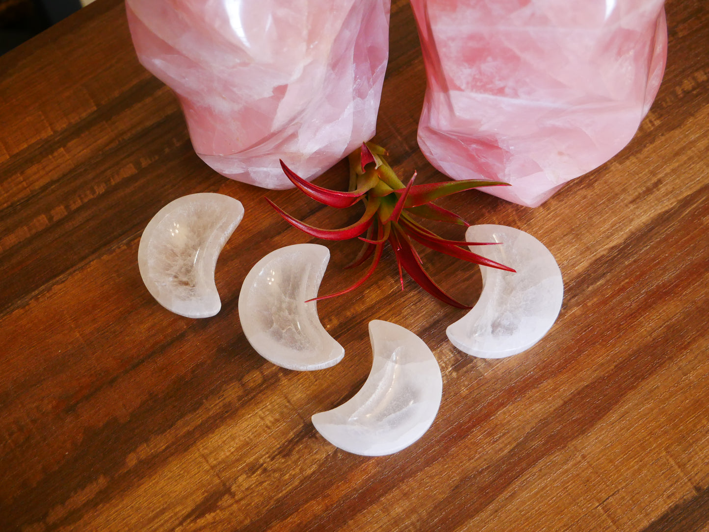 Selenite Moon Bowl