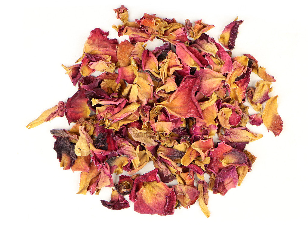 Organic Rose Petals Loose Bulk Herbs - Rosa Centifolia