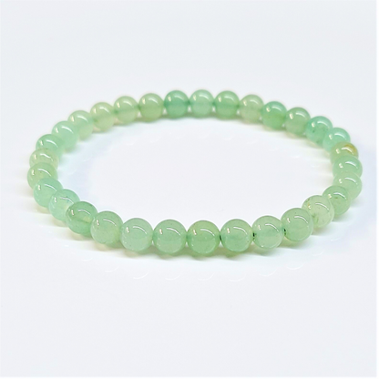 Green Aventurine Beaded Bracelets 6mm