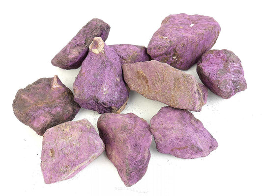 Purpurite Raw Small Stones - 1/2 Pound