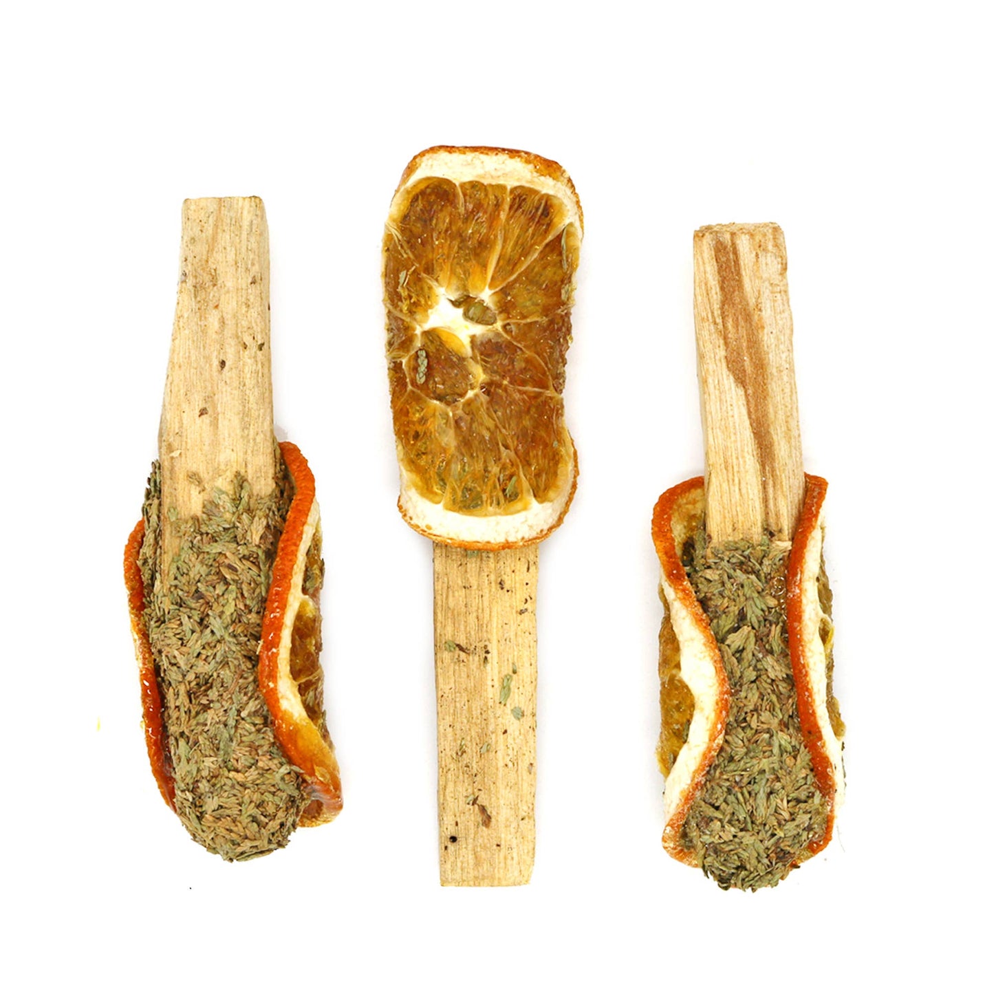Cedar + Orange Palo Santo Pops