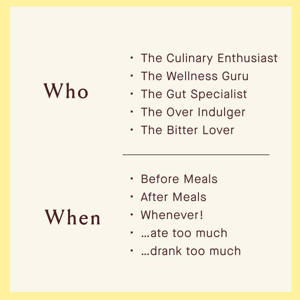 Original Bitters: 2 fl oz