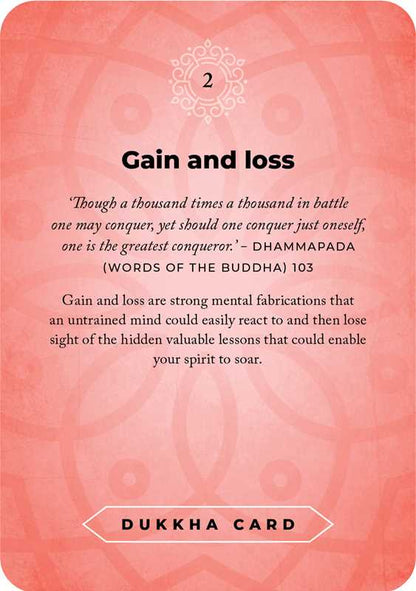 Buddha Dhamma Oracle by Sofan  Chan: Flashcards; 96 pages / English