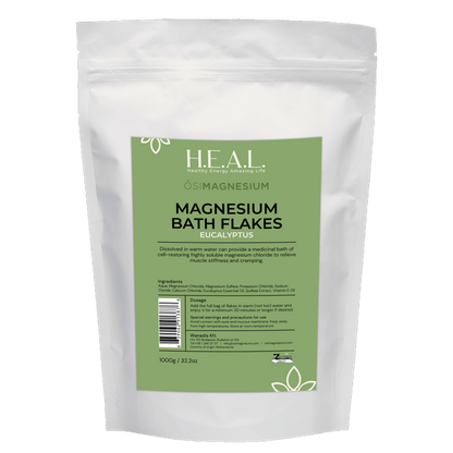 ŐSIMAGNESIUM Bath Flakes with Eucalyptus Essential Oil