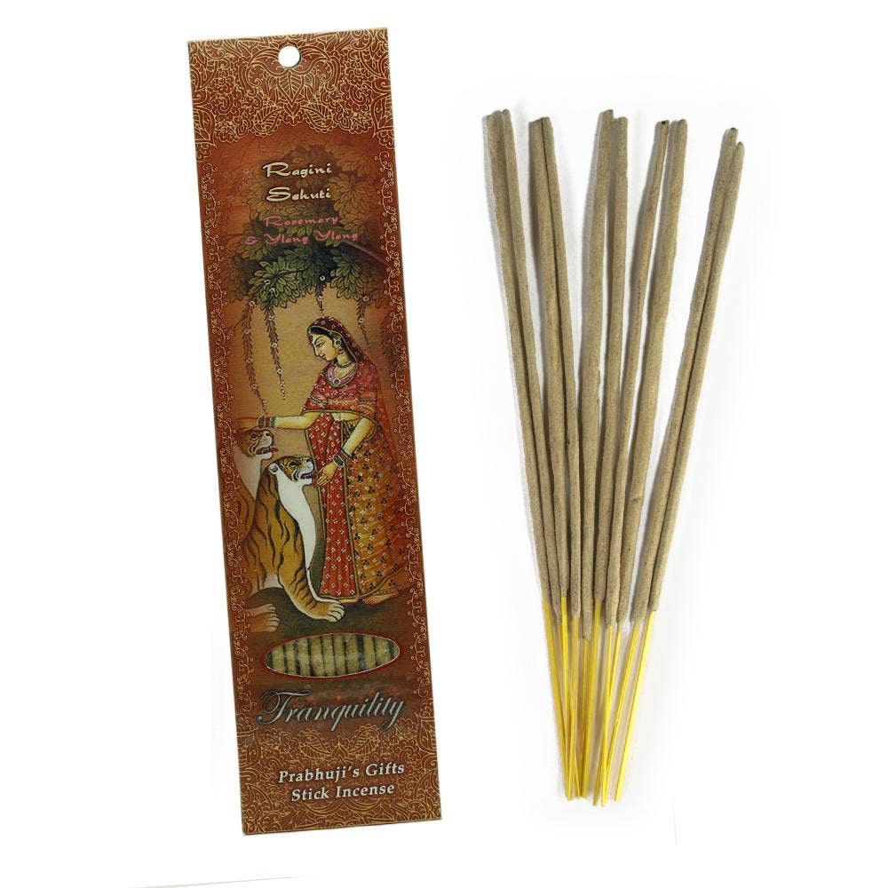 Incense Sticks Ragini Sehuti - Rosemary, Ylang Ylang - Tranquility