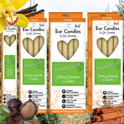 Holiday Ear Candles by Doc Harmony: 2-Pack
